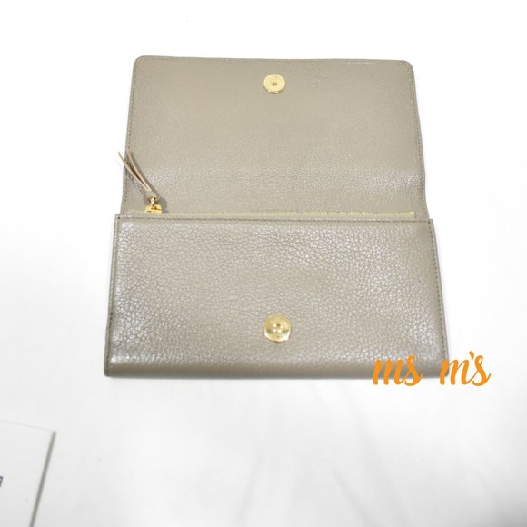 NWT Balenciaga Gray Edge Goatskin leather wallet - Picture 5 of 8